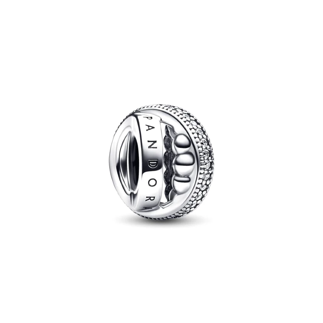 Conta PANDORA Signature Logo & Beads 792317C01