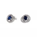 Brincos OURO Safira e Diamantes 115311