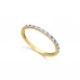 Anel LECARRÉ Diamantes Ouro 18k GA076OA