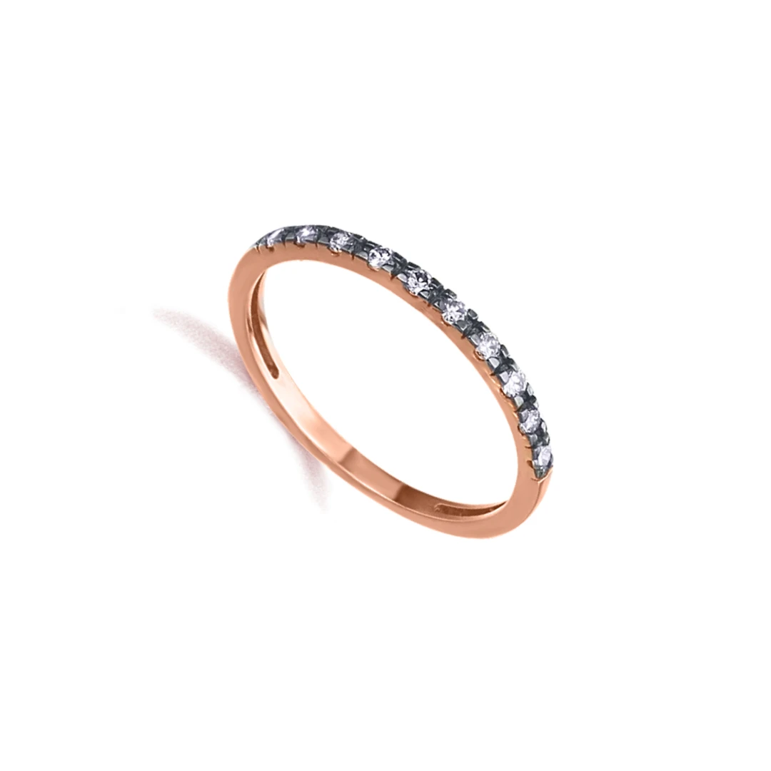 Anel LECARRÉ Diamantes Ouro 18k GA076OR-BR