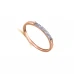 Anel LECARRÉ Diamantes Ouro 18k GA082OR