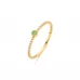 Anel LECARRÉ Esmeralda e Diamantes Ouro 18k GA105ES