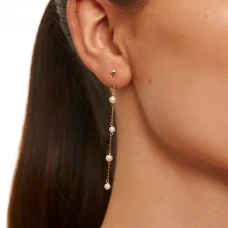 Brincos LECARRÉ Pérolas Ouro 18k GB071OA