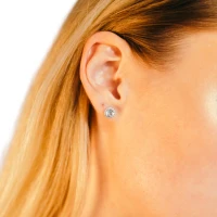 Brincos LECARRÉ Topázio e Diamantes Ouro 18k GB146OB