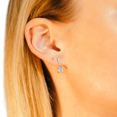 Brincos LECARRÉ Topázio e Diamantes Ouro 18k GB147OB