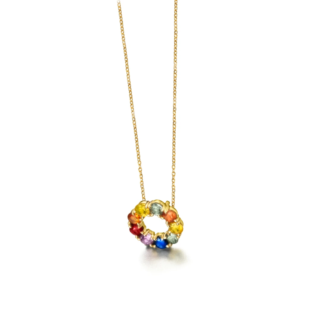 Colar LECARRÉ Safiras Ouro 18k GD021OA