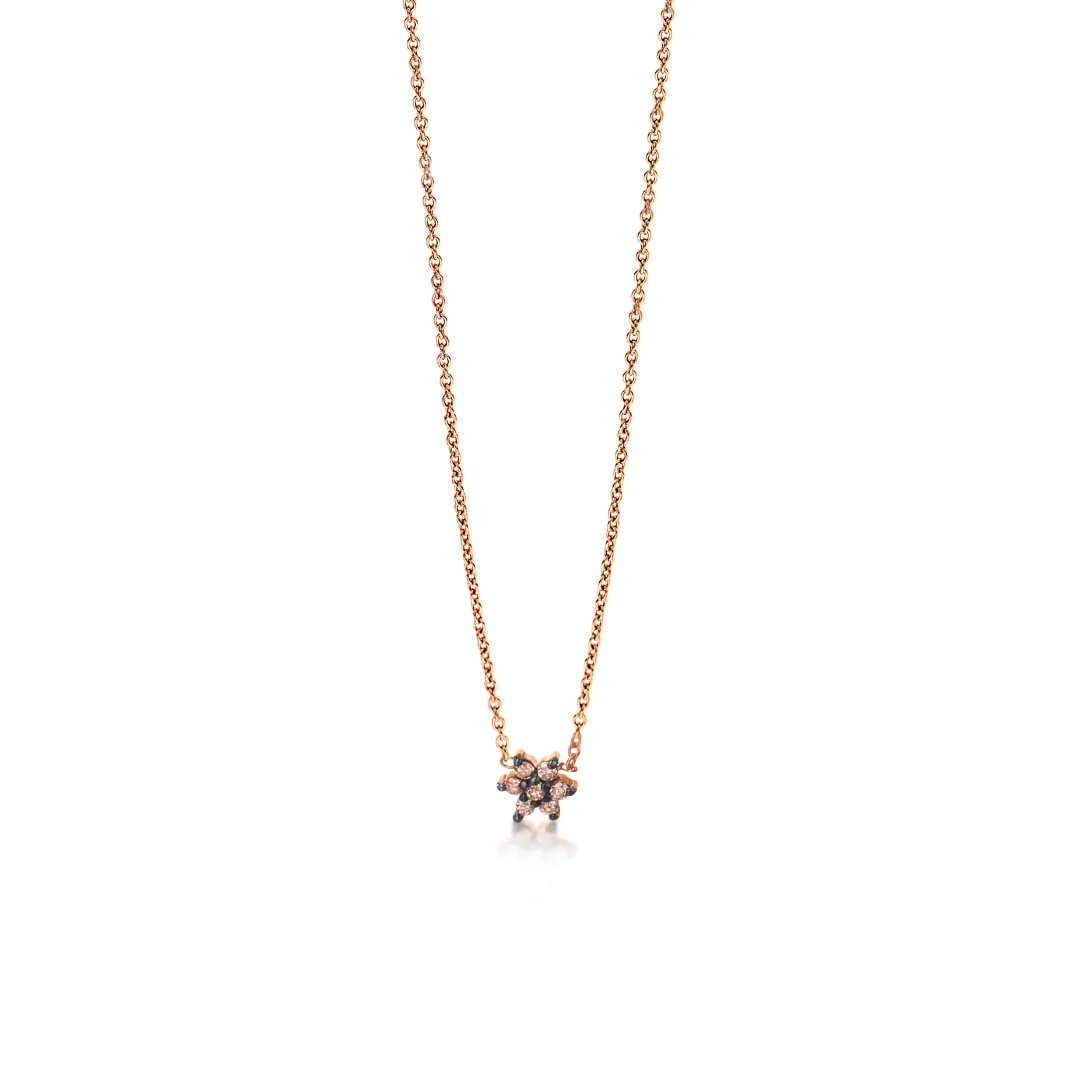 Colar LECARRÉ Diamantes Ouro 18k GD106OR.BR