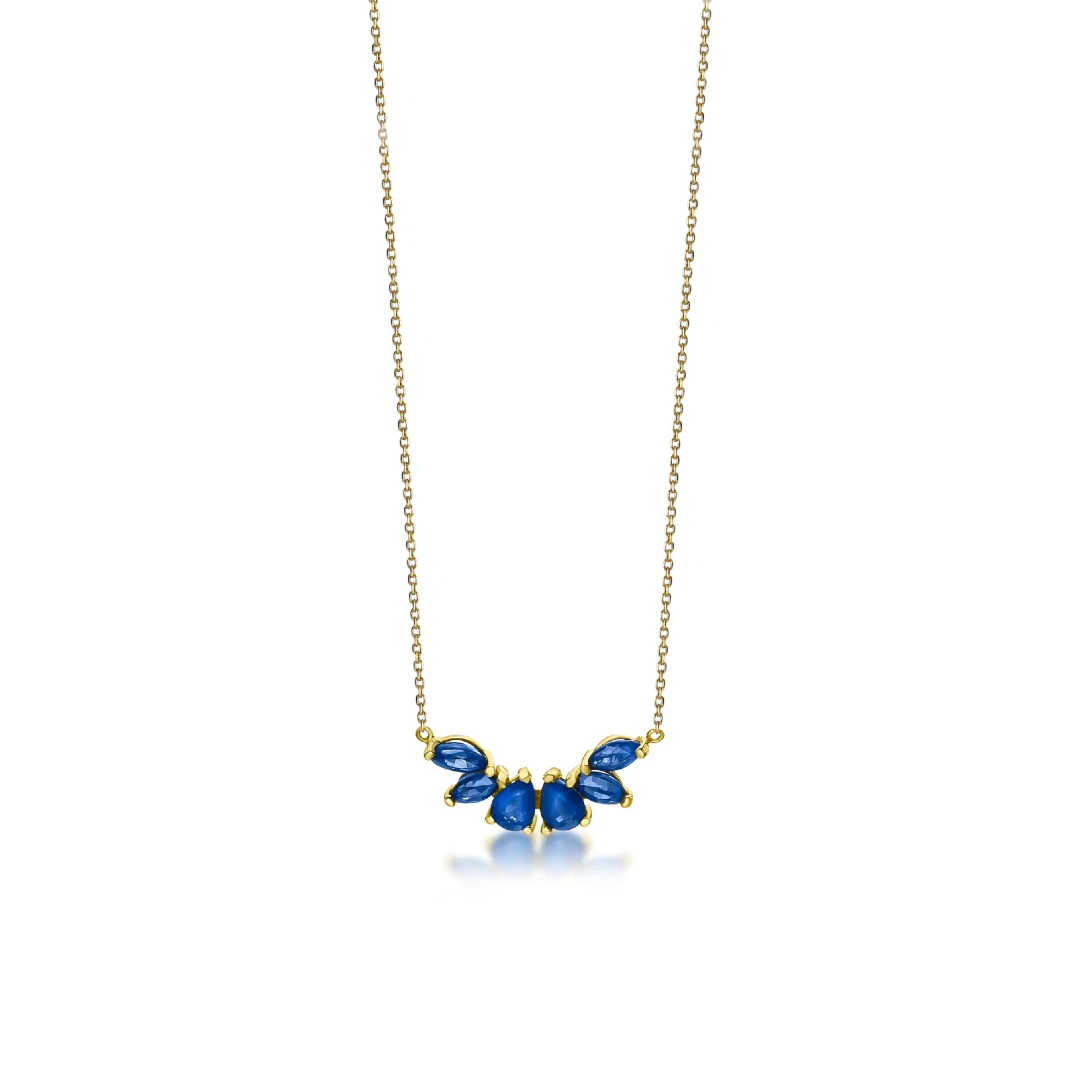 Colar LECARRÉ Safiras Ouro 18k GD107ZA
