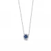 Colar LECARRÉ Safira e Diamantes Ouro 18k GD137ZA