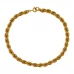 Pulseira OURO Malha Corda 12305