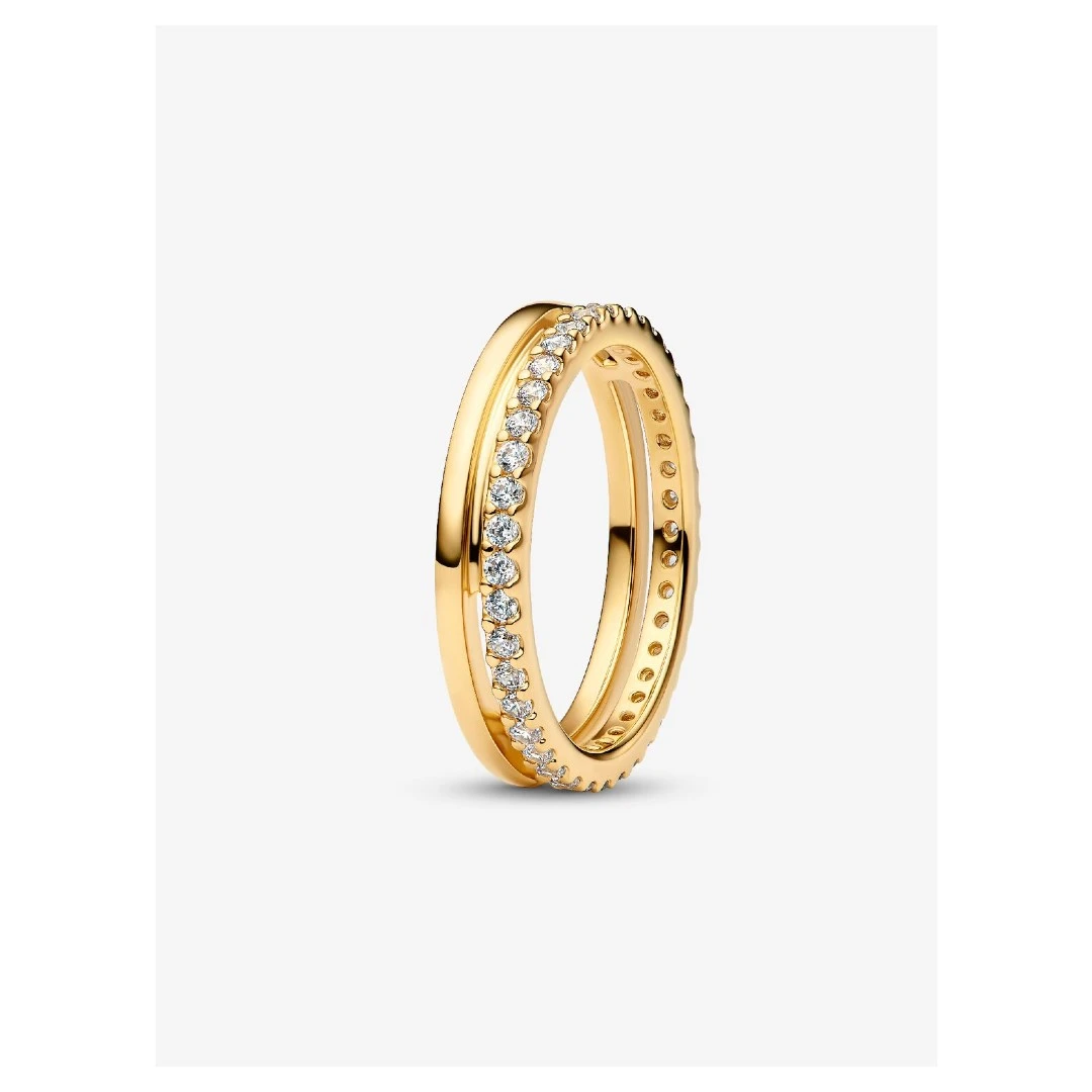 Anel PANDORA Double Band 163799C01-56