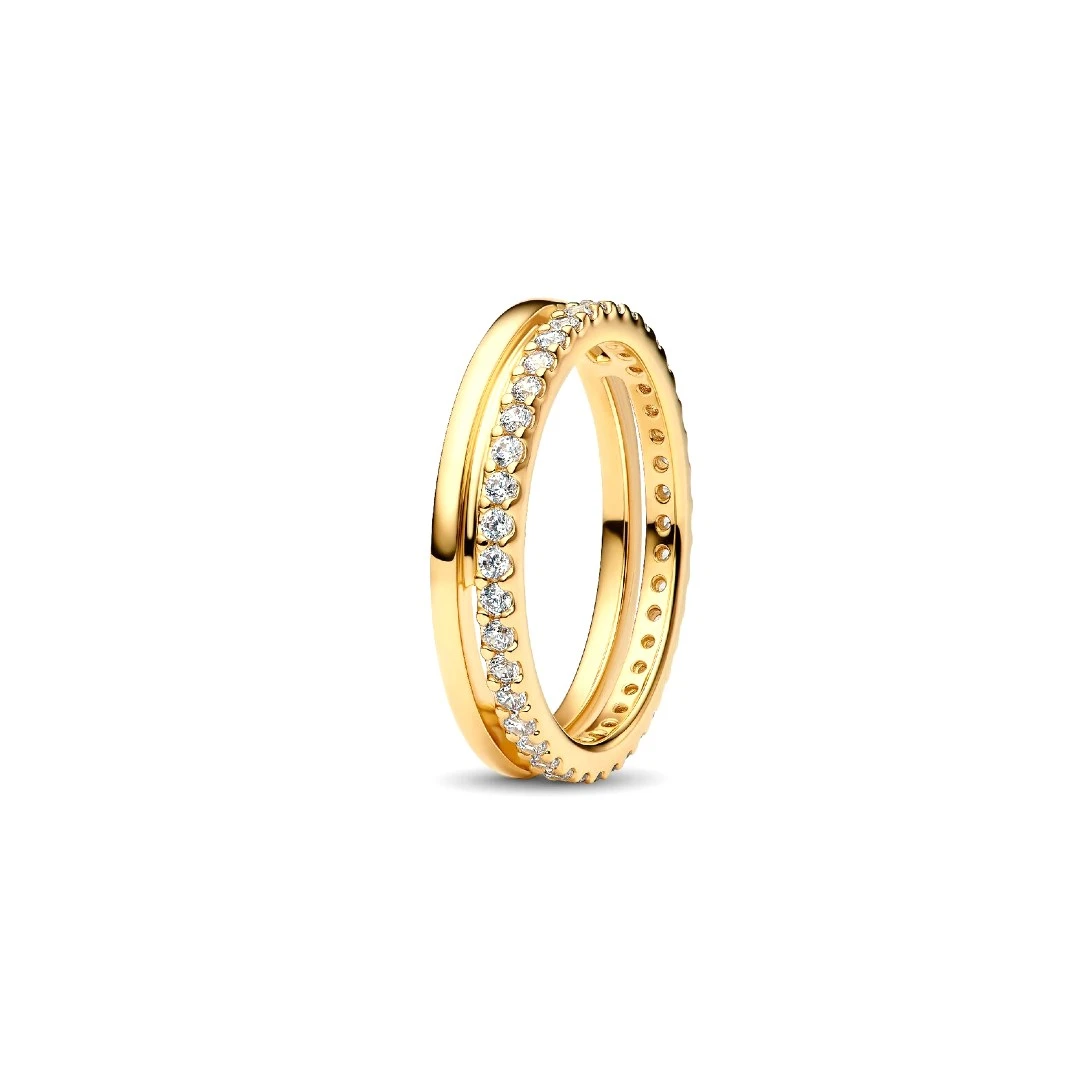Anel PANDORA Double Band 163799C01-52
