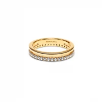 Anel PANDORA Double Band 163799C01-52