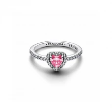 Anel PANDORA Coração Pink Heart 198421C03-54