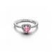 Anel PANDORA Pink Heart 198421C03-56