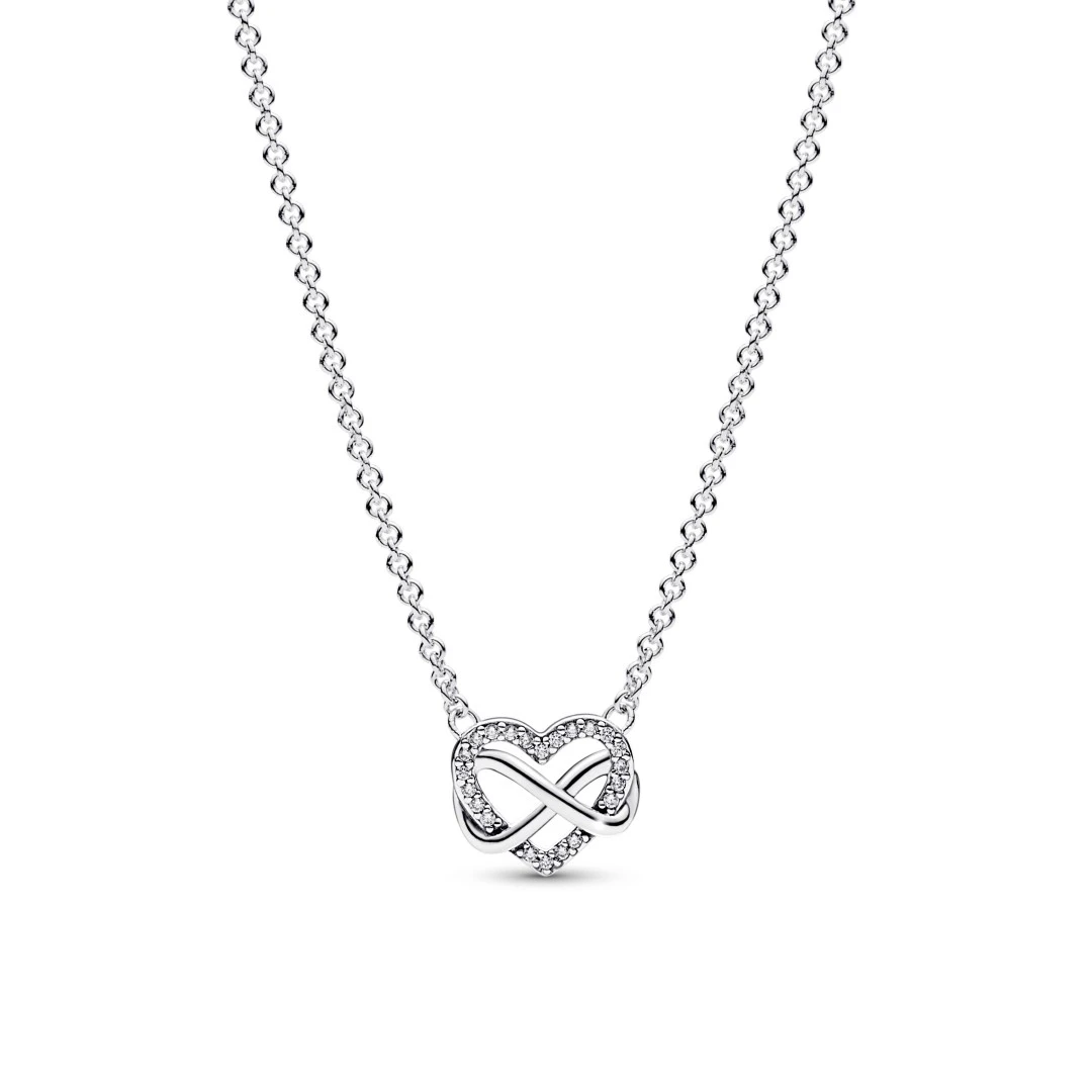 Colar PANDORA Infinity Heart 392666C01-50