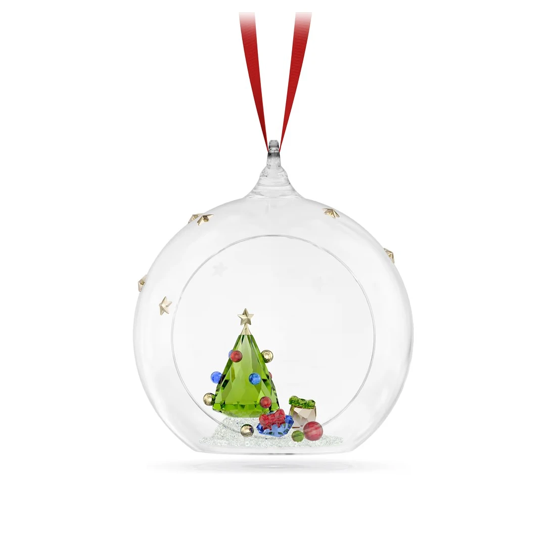 Bola SWAROVSKI com Árvore de Natal e Presentes 5681633