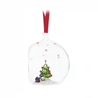 Bola SWAROVSKI com Árvore de Natal e Presentes 5681633