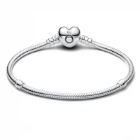 Pulseira PANDORA Moments Silver Heart 590719-20