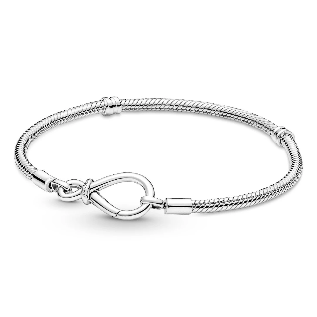 Pulseira PANDORA Moments Infinity Knots 590792C00-18