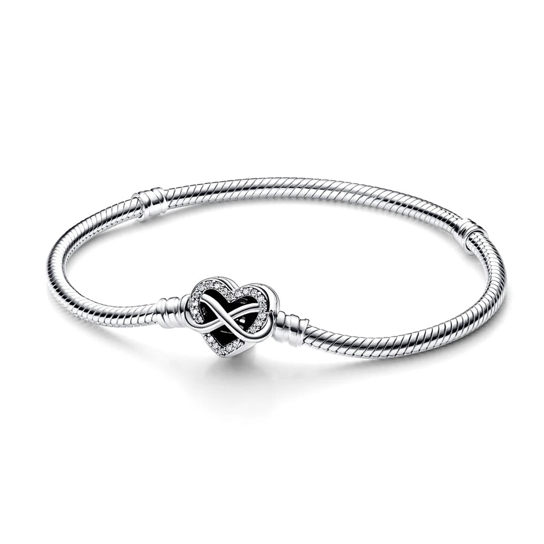 Pulseira PANDORA Coração Infinito 592645C01-17