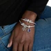 Pulseira PANDORA Moments Barrel Clasp Snake 598816C00-20