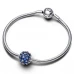 Conta PANDORA Redonda Azul Pavé 792630C02