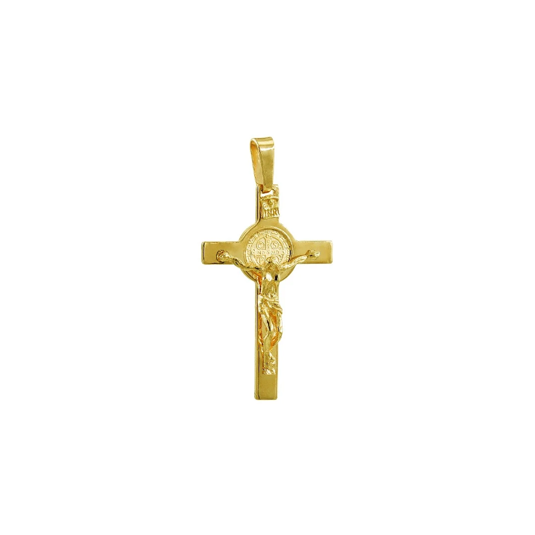 Cruz OURO Cristo 01877