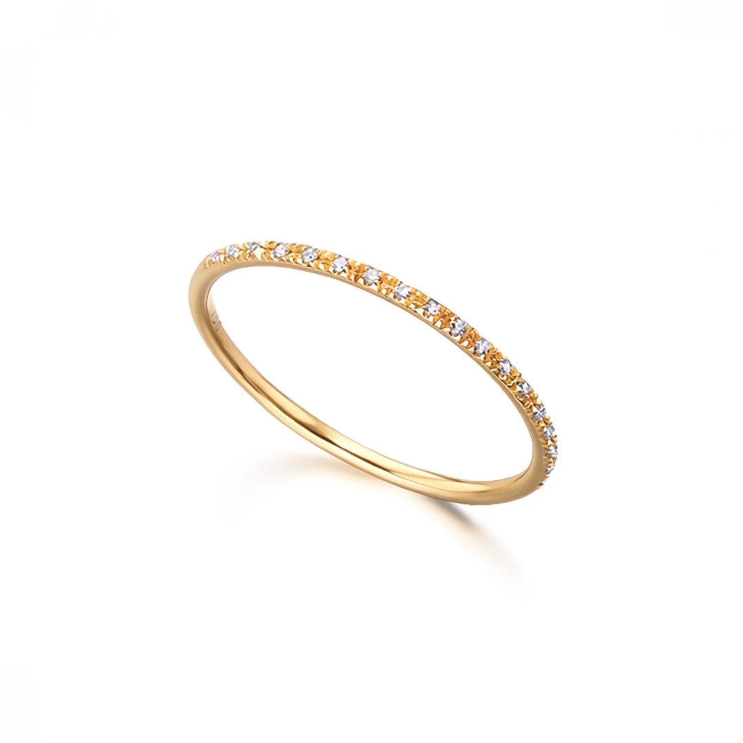 Anel LECARRÉ Diamantes Ouro 18k GA003OA.13