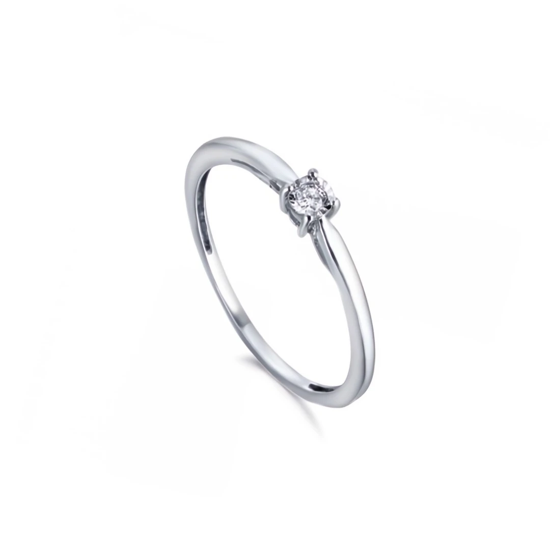 Anel LECARRÉ Diamante Ouro 18k GA055OB.13