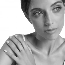 Anel LECARRÉ Diamantes Ouro 18k GA056OB.13