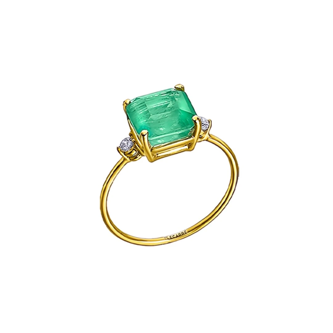 Anel LECARRÉ Topázio e Quartzo Ouro 18k GA095OA.13