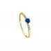 Anel LECARRÉ Safira e Diamantes Ouro 18k GA138ZA.13