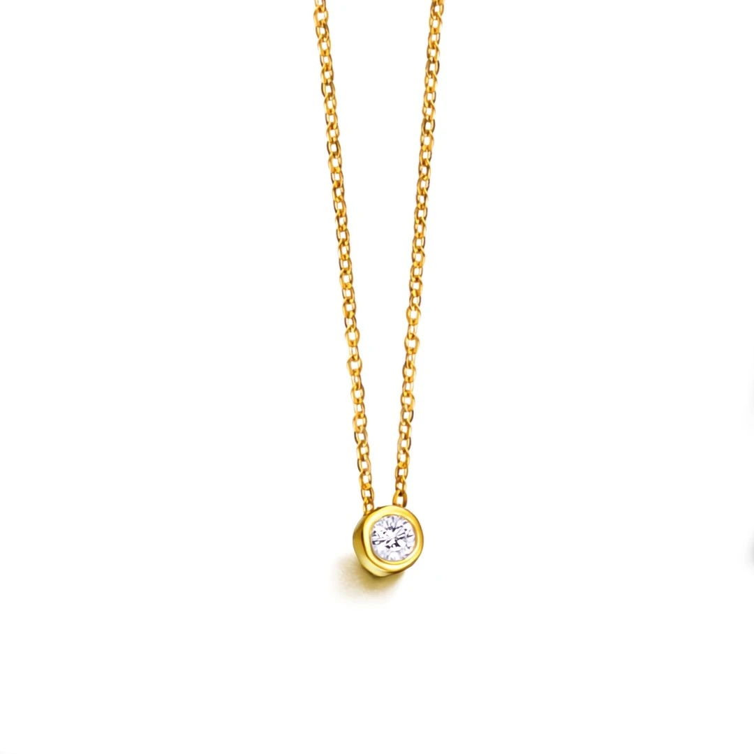 Colar LECARRÉ Diamante Ouro 18k GD024OA.00