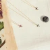 Colar LECARRÉ Cruz Esmeraldas Ouro 18k GD101OA.ES