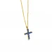 Colar LECARRÉ Cruz Safiras Ouro 18k GD101OA.ZA