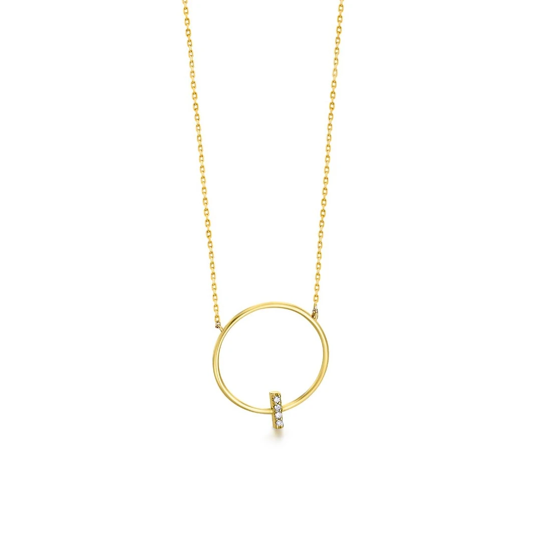 Colar LECARRÉ Diamantes Ouro 18k GD112OA.00
