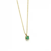 Colar LECARRÉ Esmeralda Ouro 18k GD133ES.00