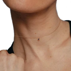 Colar LECARRÉ Safira Ouro 18k GD133ZA.00