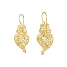 Brincos PORTUGAL JEWELS Coração de Viana GECV00075A