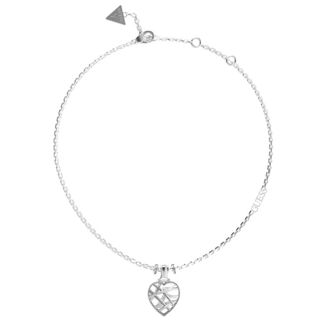 Colar GUESS Heart Cage JUBN03099JWRHT-U