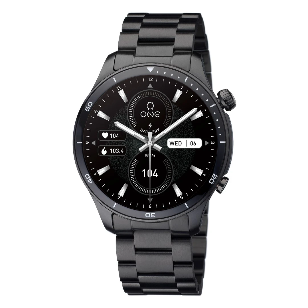 Smartwatch ONE Alphacall Black OSW0100BL41J