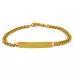 Pulseira OURO Chapa 04992