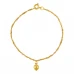 Pulseira OURO Criança Coração 11403