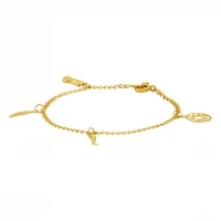 Pulseira OURO Criança Amuletos 14616