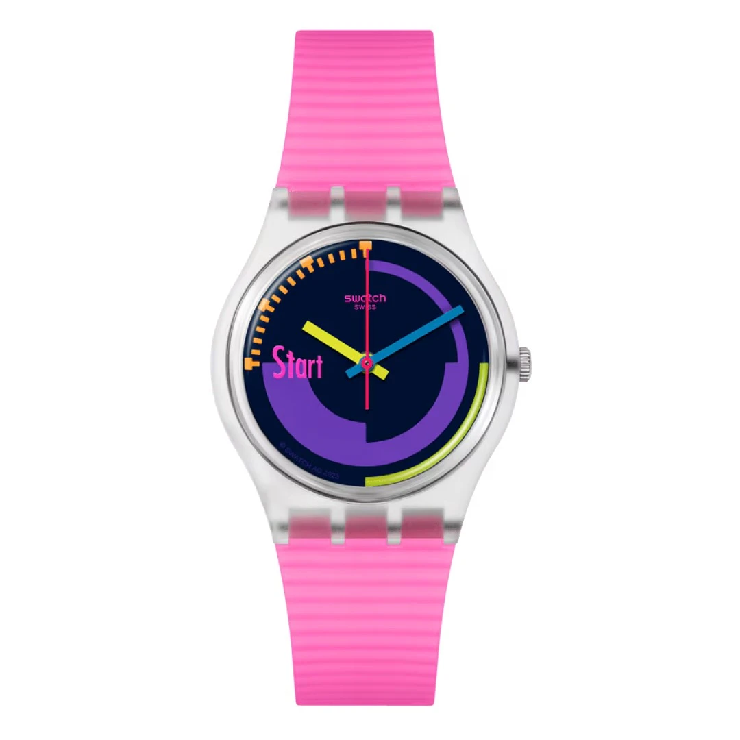 Relógio SWATCH Neon Pink Podium SO28K111